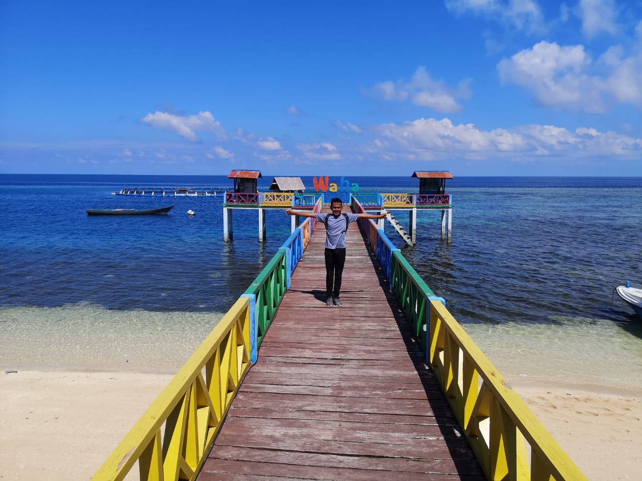 Ayo Menikmati Suguhan Utama Pantai  Waha  Wakatobi GenPI co